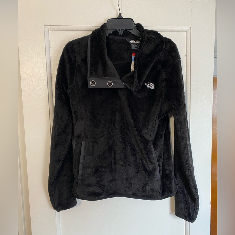 North Face Mossbud Snap Neck -size small